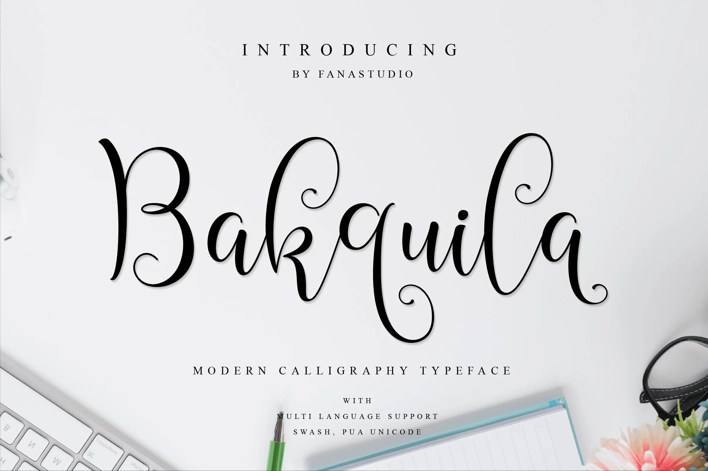 Bakquila Script Font