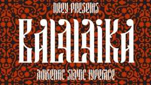 Balalaika Font › Fontesk