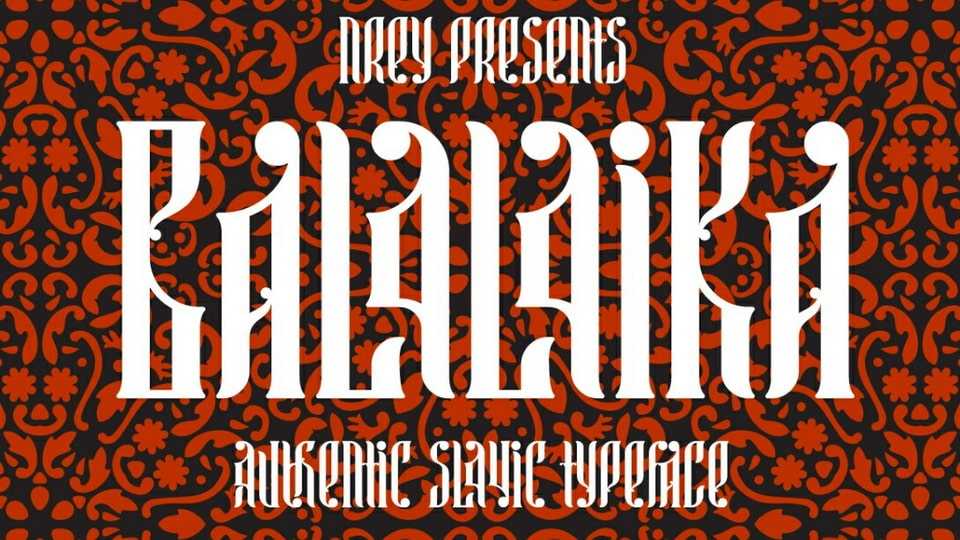 Balalaika Font › Fontesk
