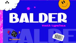 Balder Font › Fontesk