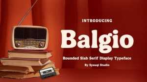 Balgio Font › Fontesk