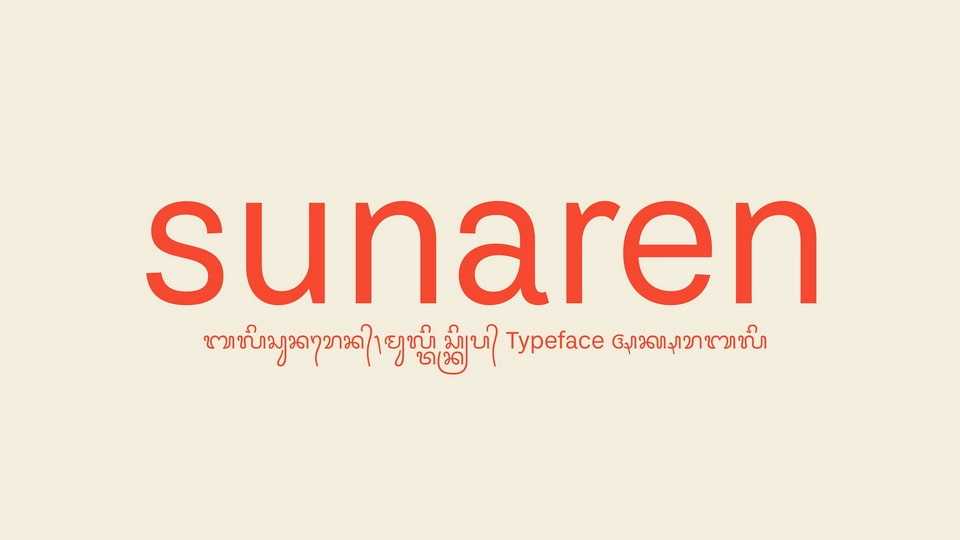 Bali Sunaren Font › Fontesk