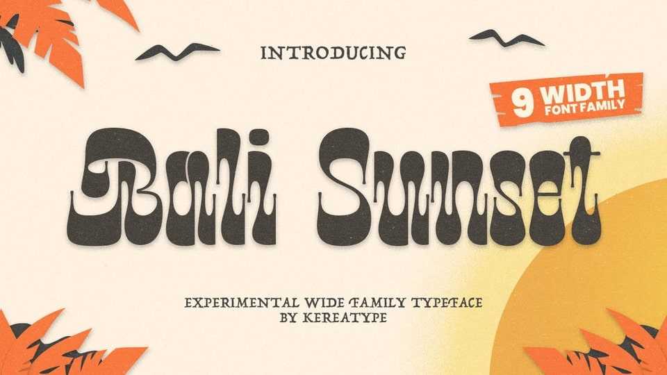 Bali Sunset Font › Fontesk