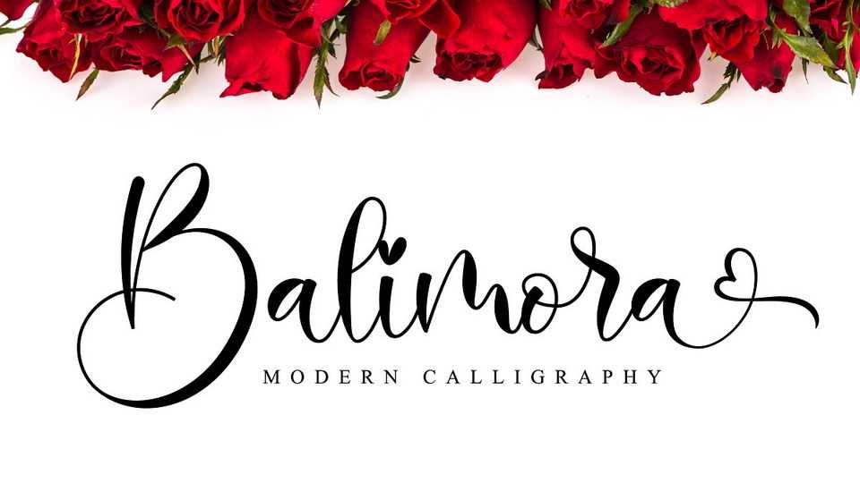 Balimora Script Font › Fontesk