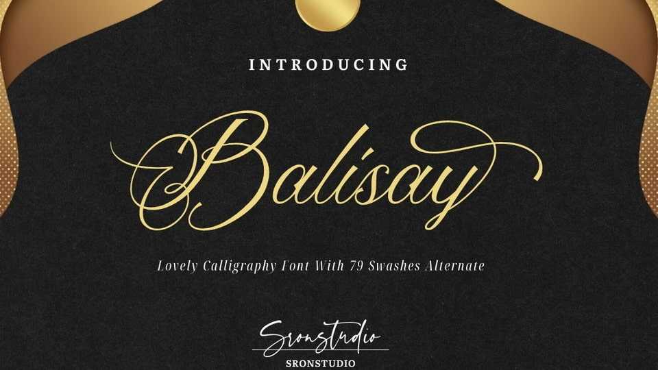 Balisay Font › Fontesk