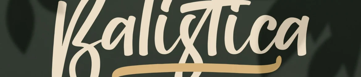 Balistica Font
