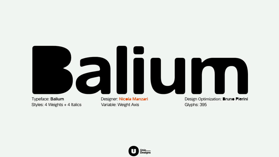 Balium Font › Fontesk