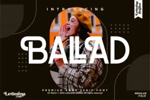BALLAD Font