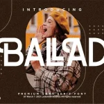 Ballad Sans Serif Font