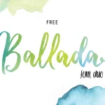 Ballada Brush Font