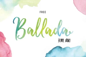 Ballada Brush Font