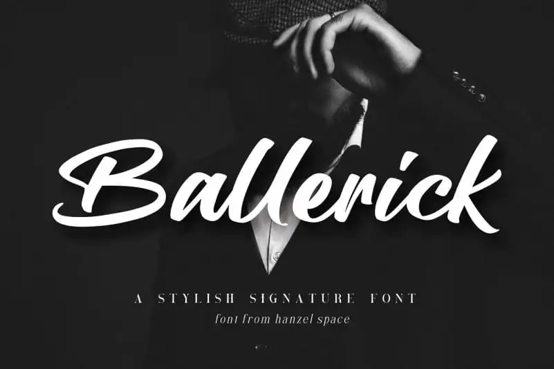 Ballerick Brush Font