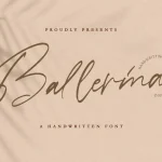 Ballerina Script Font