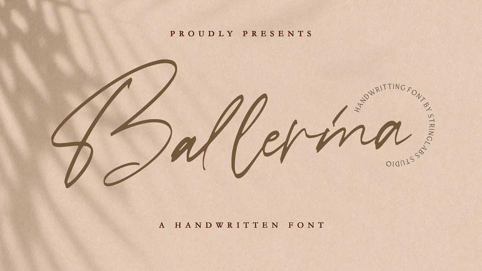 Ballerina Script Font › Fontesk