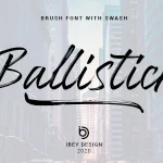 Ballistick Font