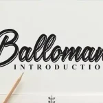 Balloman Script Font