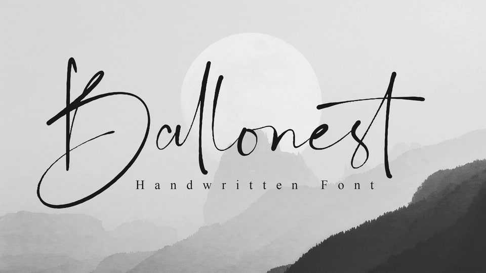 Ballonest Font › Fontesk