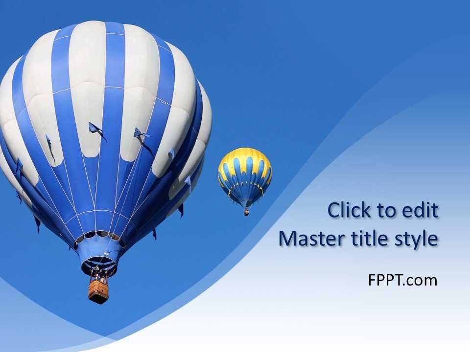 Balloon PowerPoint Template