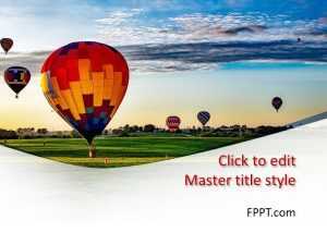 Balloons PowerPoint Template
