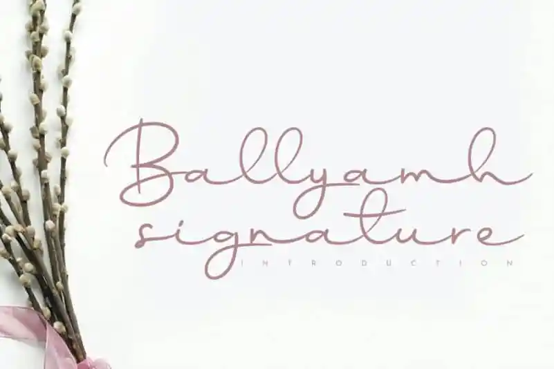 Ballyamh Handwritten Font
