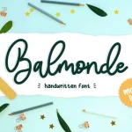 Balmonde Handwritten Font