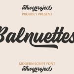 Balnuettes Font › Fontesk