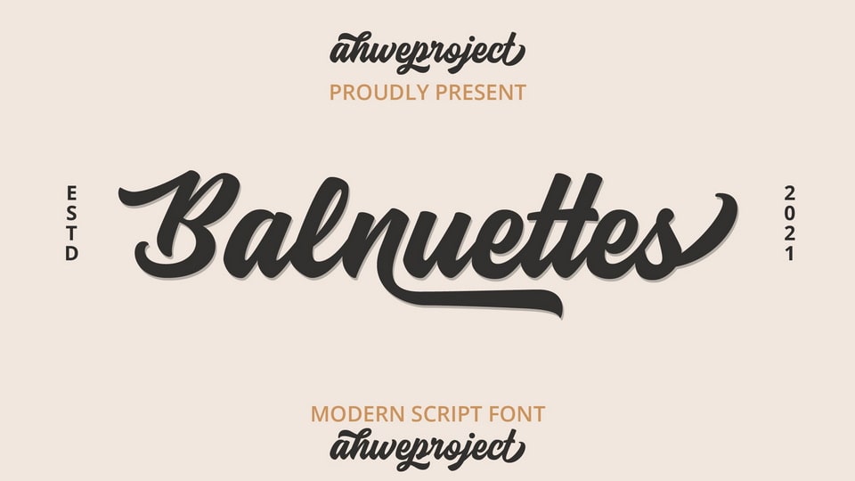 Balnuettes Font › Fontesk