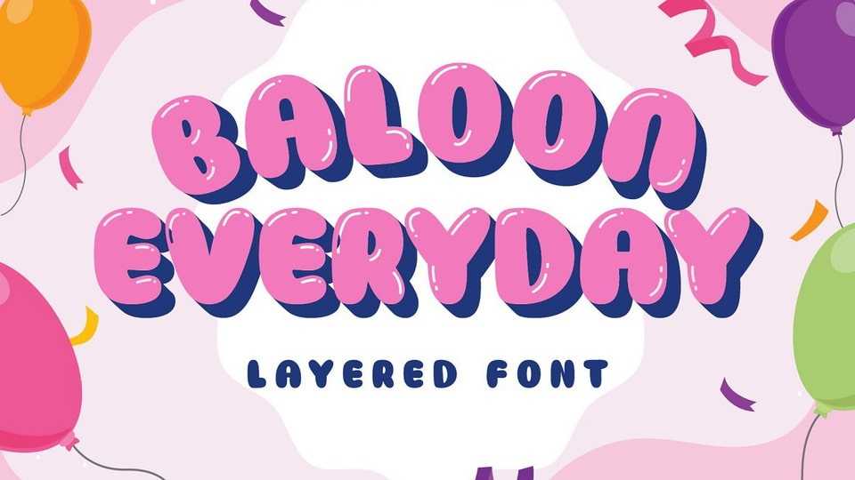 Baloon Everyday Font › Fontesk