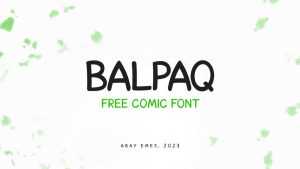 Balpaq Font › Fontesk