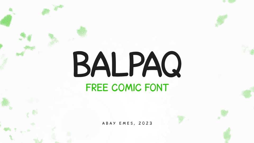 Balpaq Font › Fontesk