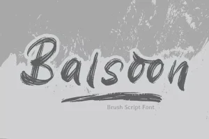Balsoon Font