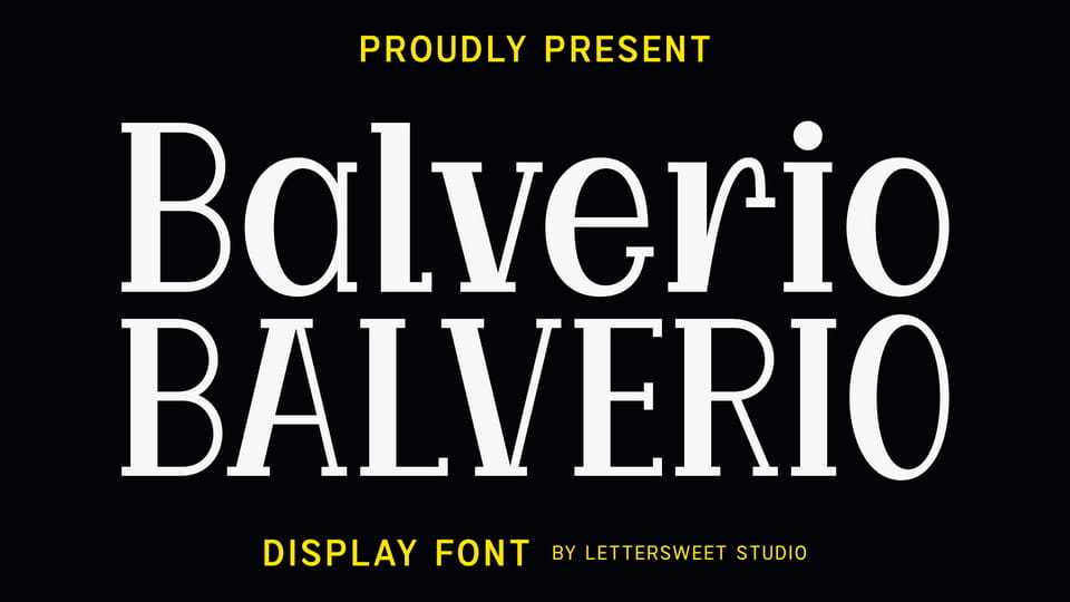 Balverio Font › Fontesk