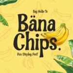 Bana Chips Display Font - Fonte Grátis Bana Chips Display Font