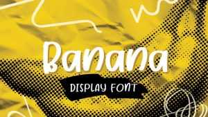 Banana Font › Fontesk