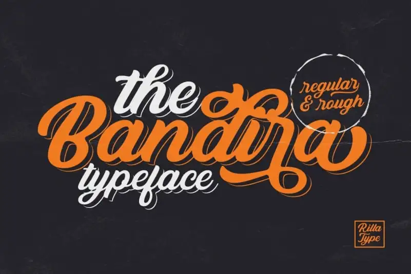 Bandira Script Font