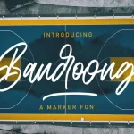Bandoong Script Font