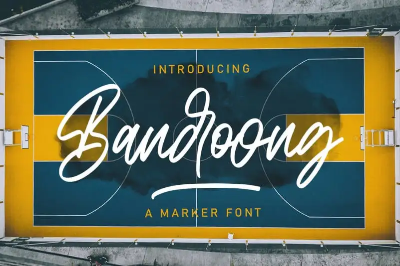 Bandoong Script Font