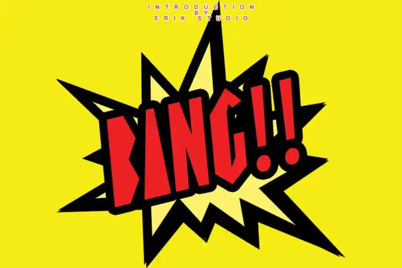 BANG Display Font