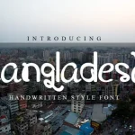 Bangladesh Script Font - Fonte Grátis Bangladesh Script Font