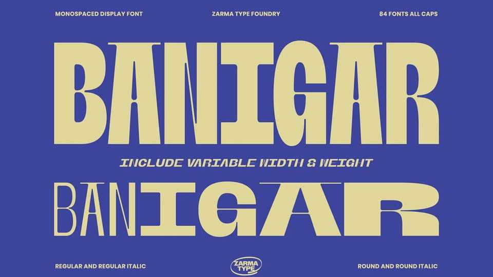 Banigar Font › Fontesk