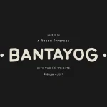 Bantayog Font