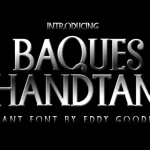 Baques Handtam Font