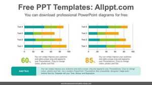 Bar Chart Compare PPT Diagram