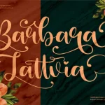 Barbara Lattvia Font