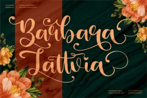 Barbara Lattvia Font