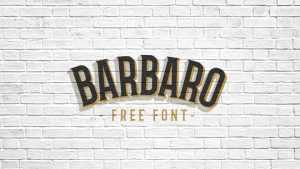 Barbaro Font Family › Fontesk