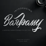 Barbassy Script Font