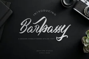 Barbassy Script Font