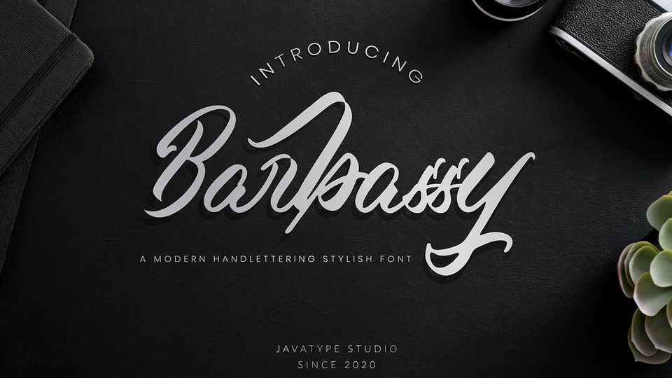 Barbassy Script Font › Fontesk