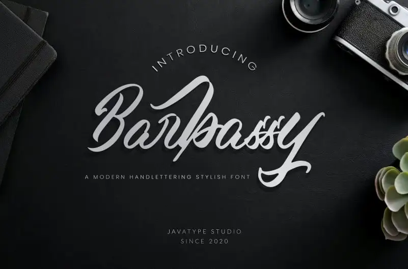 Barbassy Script Font